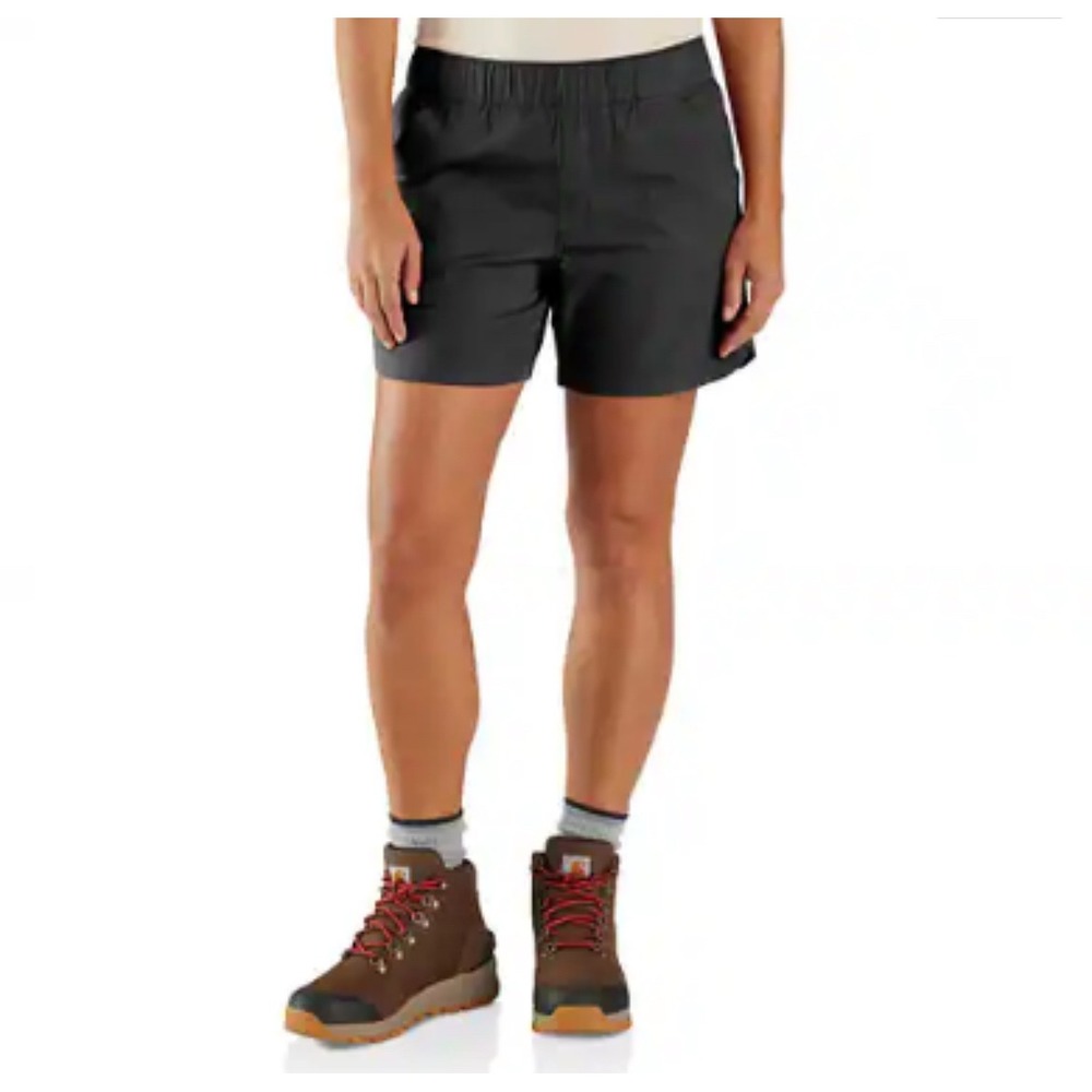 Carhartt L Force Ripstop Work Shorts BS6199-W Relaxed Fit‎ Black 
Womens NWT